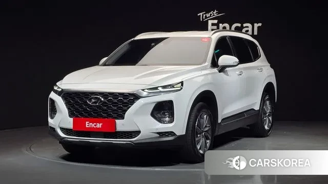 Hyundai Santa Fe TM 2019 Белый из Кореи
