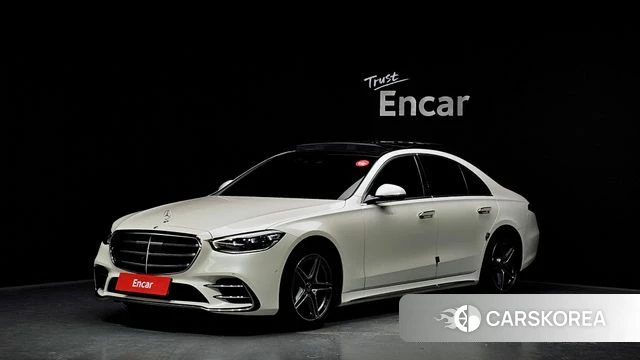 Mercedes-Benz S-Class W223 2022 Белый из Кореи