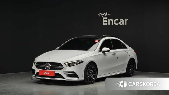 Mercedes-Benz A-Class W177 2021 Белый из Кореи