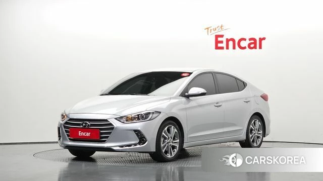 Hyundai Avante AD 2018 Серебряный из Кореи