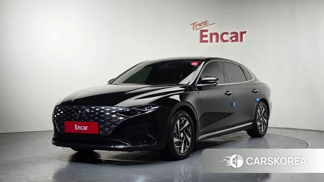Hyundai The New Grandeur IG Hybrid 2022 Черный из Кореи