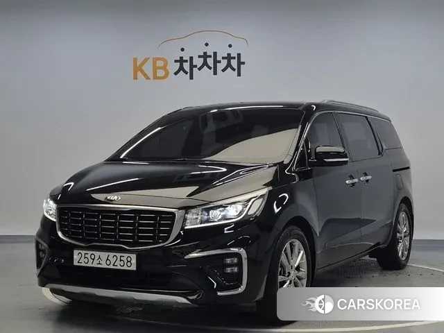 Kia The New Carnival 2019 Черный из Кореи