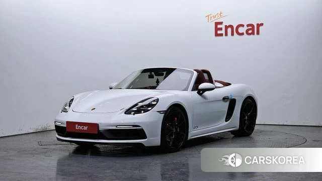 Porsche 718 Boxster 2018 Белый из Кореи