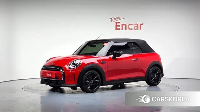 Mini Cooper Convertible 2024 Красный из Кореи