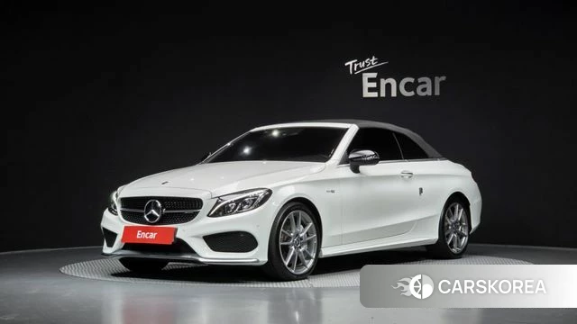 Mercedes-Benz C-Class W205 2018 Белый из Кореи