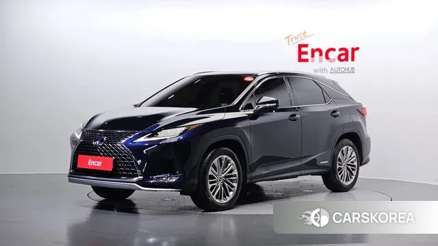 Lexus RX450h 4th generation 2021 Синий из Кореи