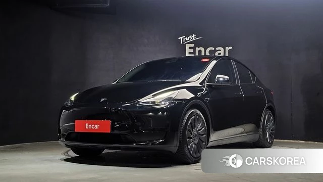Tesla Model Y 2023 Черный из Кореи
