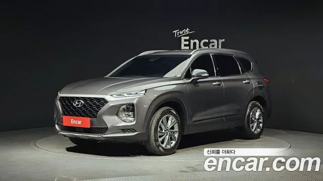 Hyundai Santa Fe TM 2018 Серый из Кореи