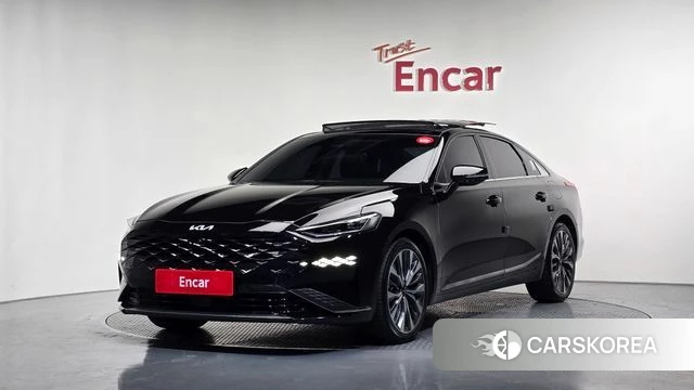 Kia K8 2021 Черный из Кореи