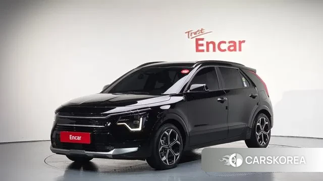 Kia Di Ol Nu Niro 2022 Черный из Кореи