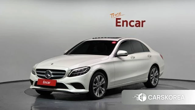 Mercedes-Benz C-Class W205 2020 Белый из Кореи
