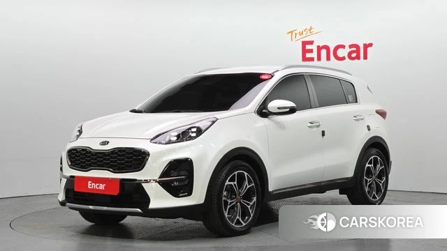 Kia Sportage The Bold 2019 Белый из Кореи