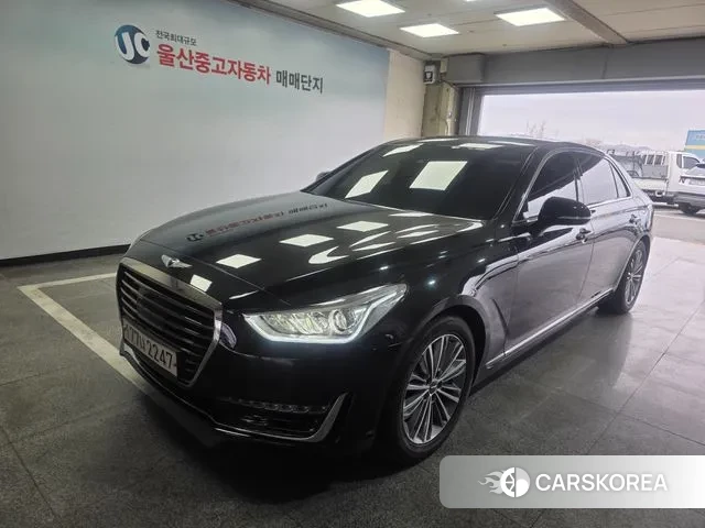 Genesis EQ900 2018 Черный из Кореи