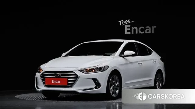 Hyundai Avante AD 2018 Белый из Кореи