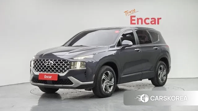 Hyundai The New Santa Fe 2020 Небесно-голубой из Кореи