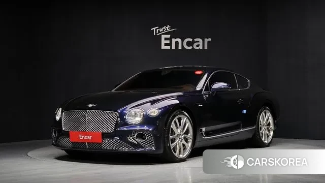 Bentley Continental GT 3rd Generation 2023 Синий из Кореи