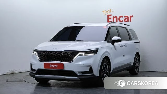 Kia Carnival 4th generation 2021 Белый из Кореи