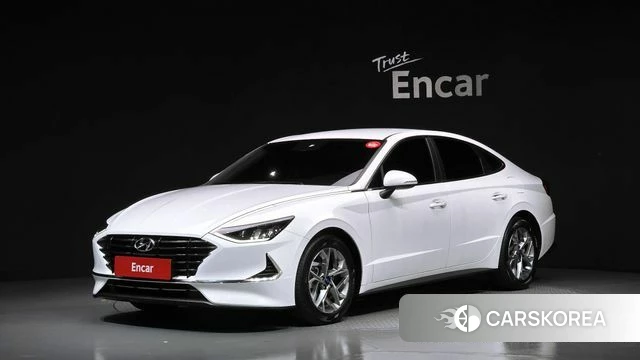 Hyundai Sonata (DN8) 2019 Белый из Кореи