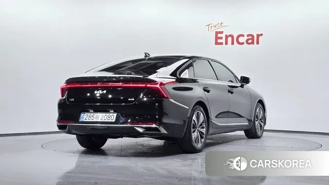 Kia K8 Hybrid 2022 Черный из Кореи