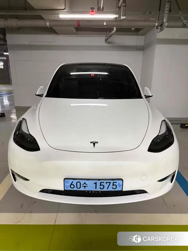 Tesla Model Y 2024 Белый из Кореи