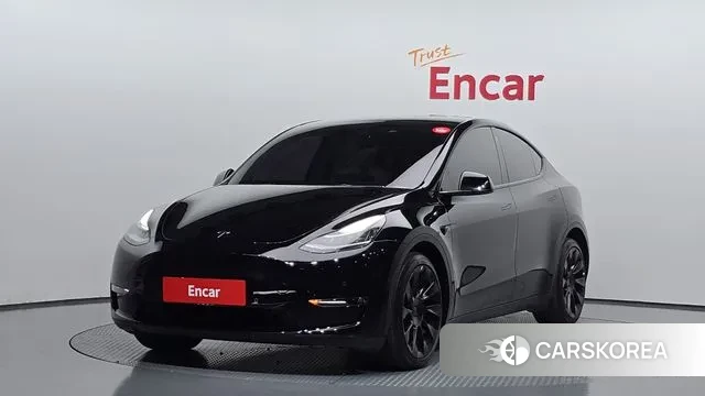 Tesla Model Y 2022 Черный из Кореи