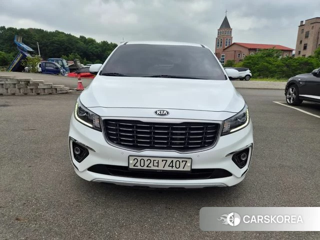 Kia The New Carnival 2019 Белый из Кореи