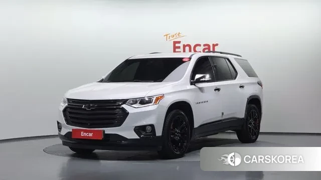 Chevrolet (GM Daewoo) Traverse 2020 Белый из Кореи