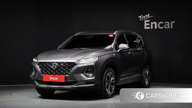 Hyundai Santa Fe TM 2020 Серый из Кореи
