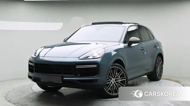 Porsche Cayenne (PO536) 2020 Синий из Кореи