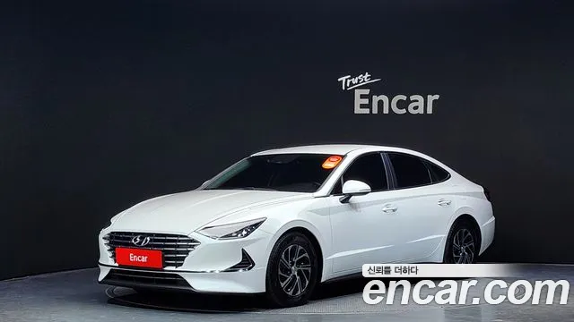 Hyundai Sonata Hybrid (DN8) 2021 Белый из Кореи