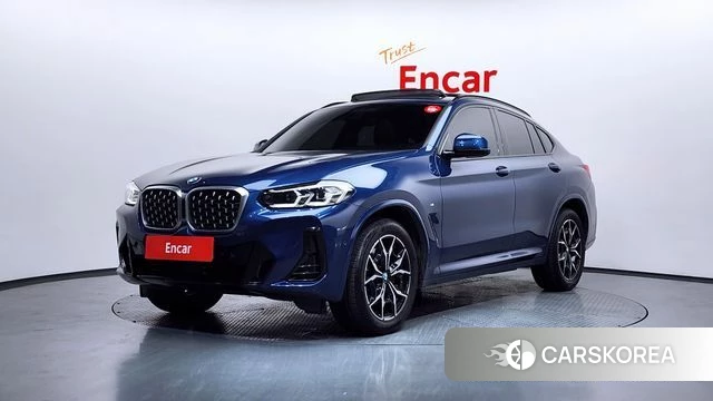 BMW X4 (G02) 2023 Синий из Кореи