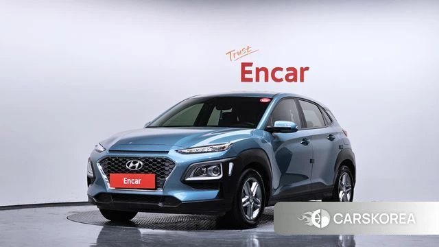 Hyundai Kona 2019 Небесно-голубой из Кореи