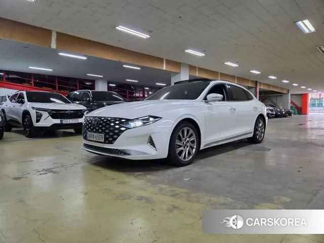 Hyundai The New Grandeur IG Hybrid 2020 Белый из Кореи