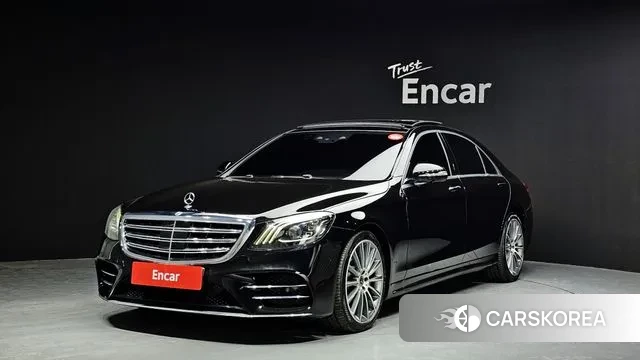 Mercedes-Benz S-Class W222 2018 Черный из Кореи