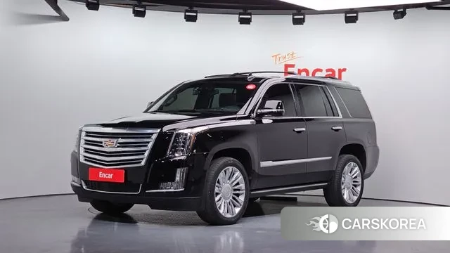 Cadillac Escalade 2018 Черный из Кореи