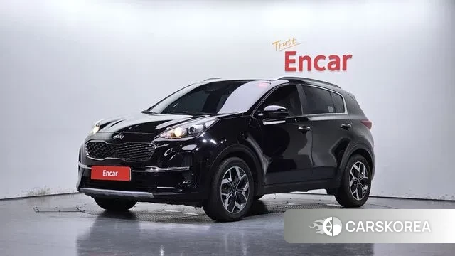Kia Sportage The Bold 2021 Черный из Кореи
