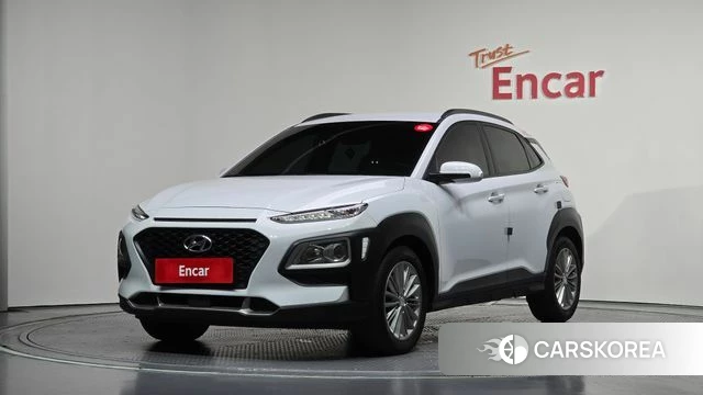 Hyundai Kona 2019 Белый из Кореи