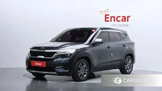Kia Seltos 2020 Серый из Кореи
