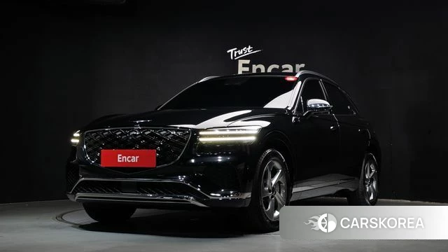 Genesis GV70 2024 Черный из Кореи
