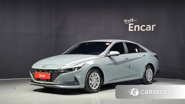 Hyundai Avante (CN7) 2021 Серый из Кореи