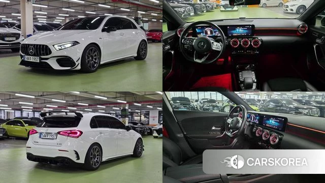 Mercedes-Benz A-Class W177 2021 Белый из Кореи