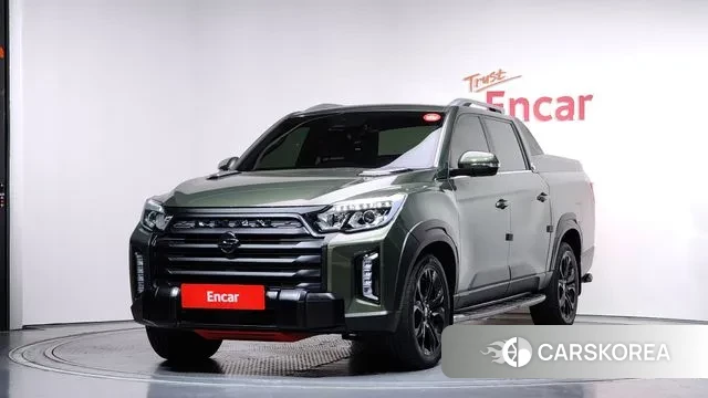 Ssangyong The New Rexton Sports Cannes 2022 Темно-зеленый из Кореи