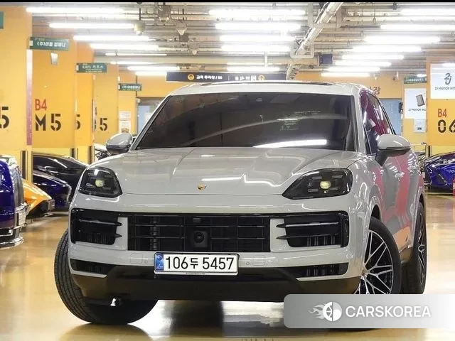 Porsche Cayenne (PO536) 2024 Серебристо-серый из Кореи