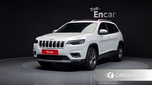 Jeep Cherokee (KL) 2021 Белый из Кореи