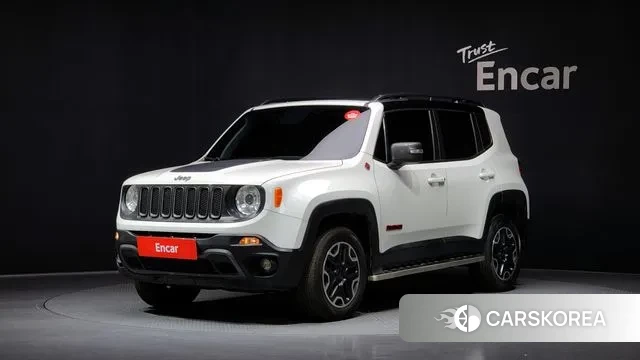 Jeep Renegade 2018 Белый из Кореи
