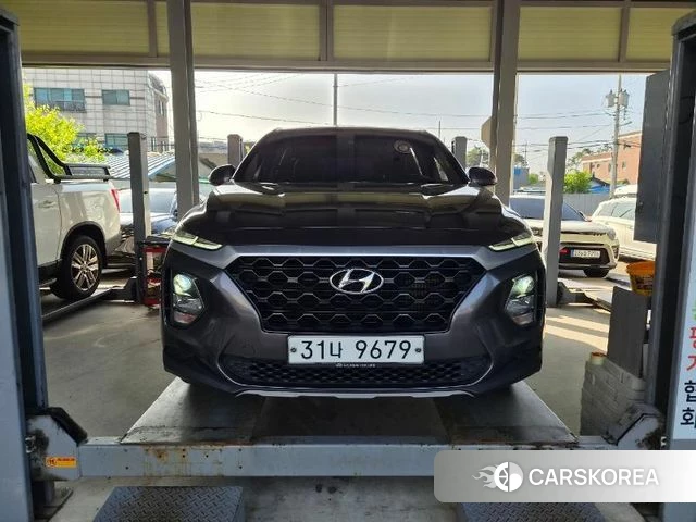 Hyundai Santa Fe TM 2019 Серый из Кореи