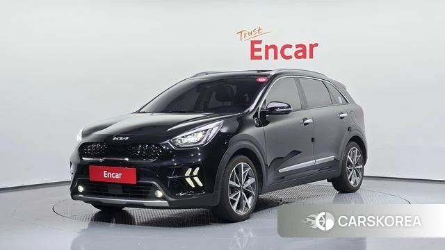 Kia The New Niro 2021 Черный из Кореи