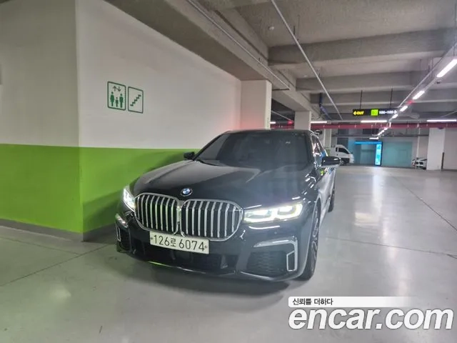 BMW 7 Series (G11) 2019 Черный из Кореи