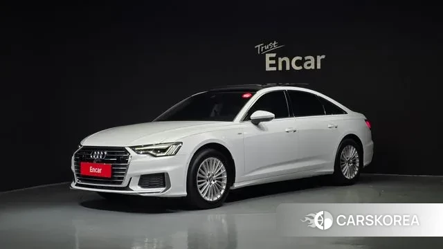 Audi A6 (C8) 2020 Белый из Кореи