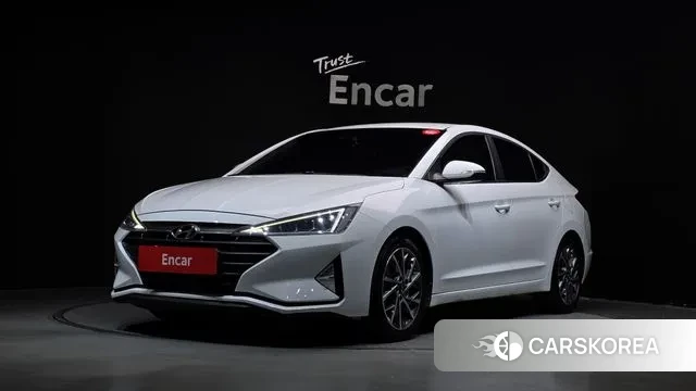 Hyundai The New Avante AD 2019 Белый из Кореи